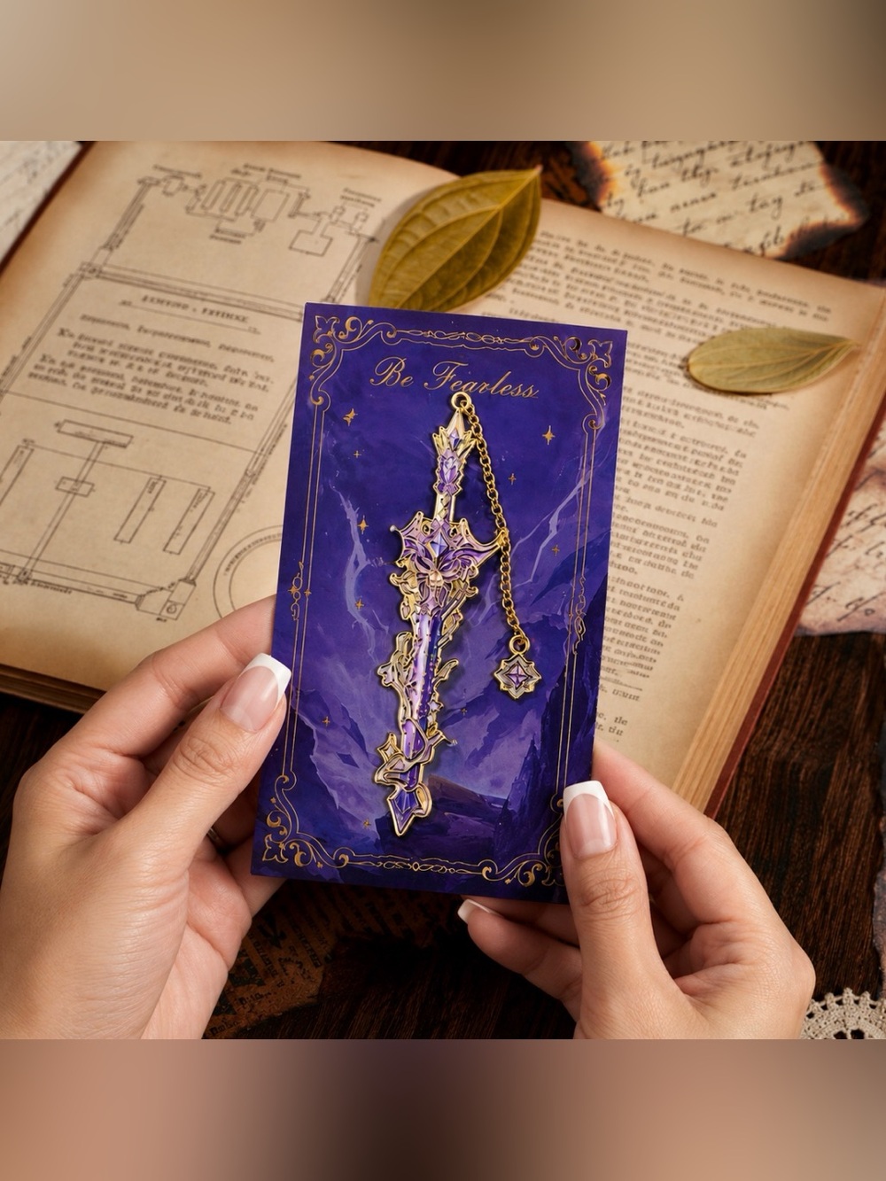 Fantasy Sword Book Marker Medieva Inspired New